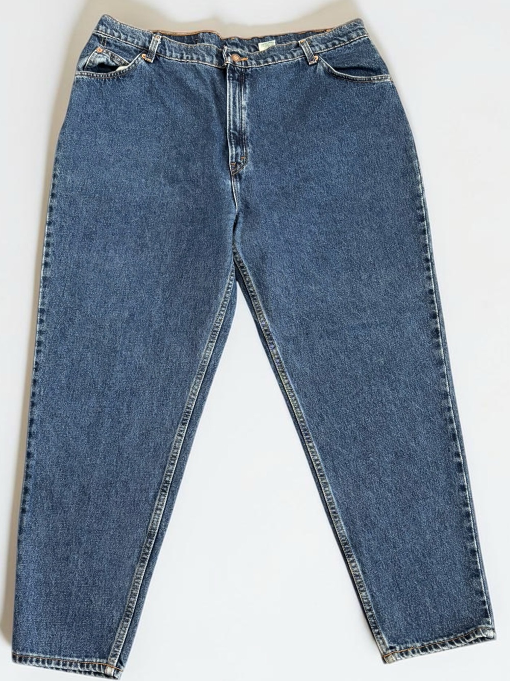 Vintage Levi's Orange Tab 9922 Made in USA High Rise Tapered Mom Jeans 22 Short